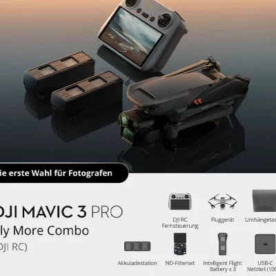 DJI Mavic 3 Pro Fly More Combo (DJI RC)