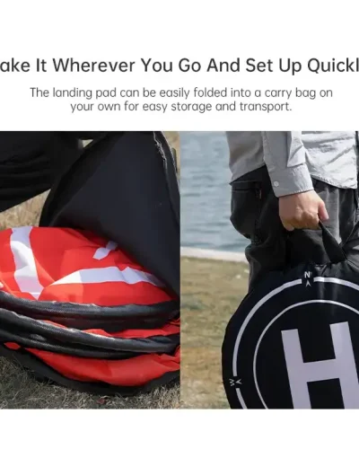 PGYTECH 110 cm Landeplatz für Drohnen (Beschwert, 1,5 kg)