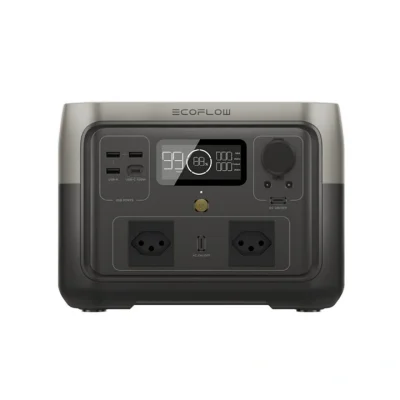 EcoFlow River 2 Max CH-Version mobile Power Station 512Wh 1’000W
