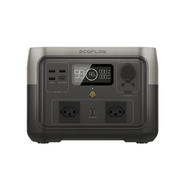 EcoFlow River 2 Max CH-Version mobile Power Station 512Wh 1’000W