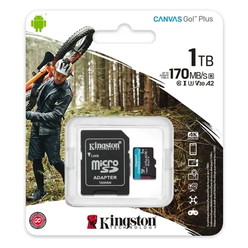 Kingston microSDXC-Karte Canvas Go! Plus 1 TB