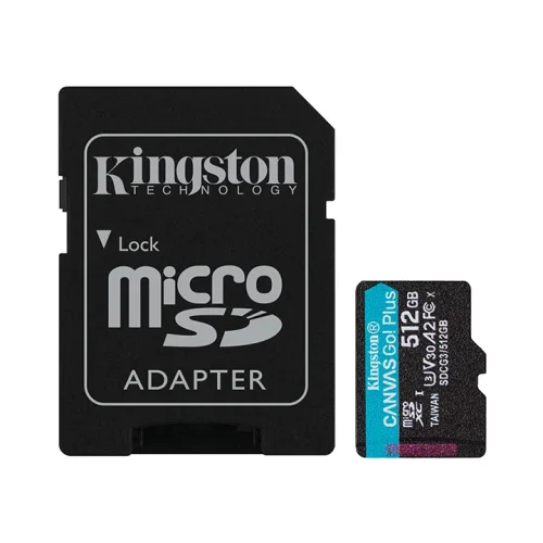 Kingston microSDXC-Karte Canvas Go! Plus 512 GB