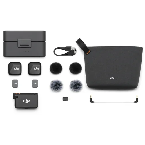 DJI Mic Mini (2 Sender + 1 Empfänger + Ladeschale)