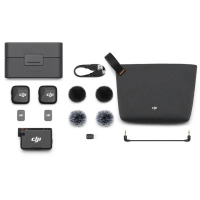 DJI Mic Mini (2 Sender + 1 Empfänger + Ladeschale) + Handy Adapter (Lightning)