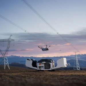 DJI Dock 3 im Einsatz - Kontrolle von Hochspannungsleitungen