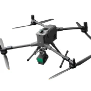 dji matrice 400 RTK seitlich von oben mit Zenmuse L2