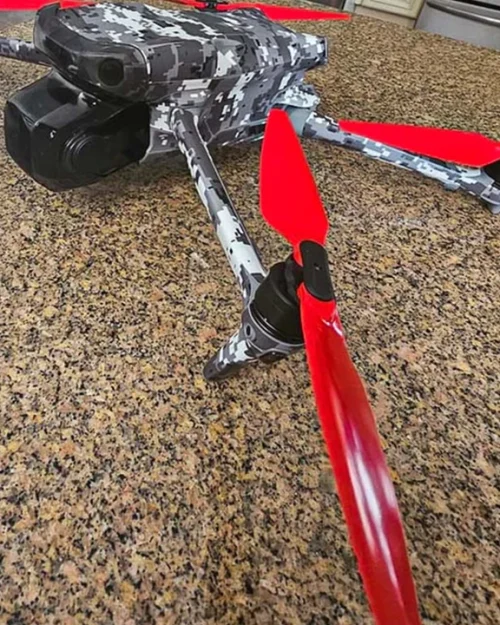 DJI Air 3S Stealth Upgrade Propeller (Rot, 4 Stück)