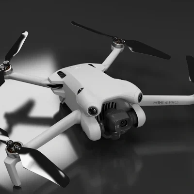 DJI Mini 4 / 3 Pro SUPER STEALTH Upgrade Propellers – x4 Black