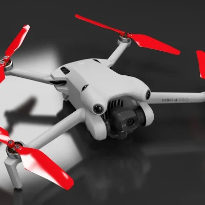 DJI Mini 4 / 3 Pro SUPER STEALTH Upgrade Propellers – x4 Black