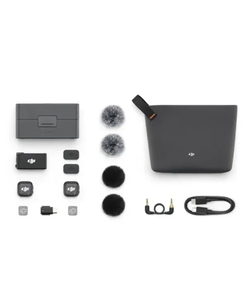 DJI Mic 3 (2 Sender + 1 Empfänger + Ladeschale)