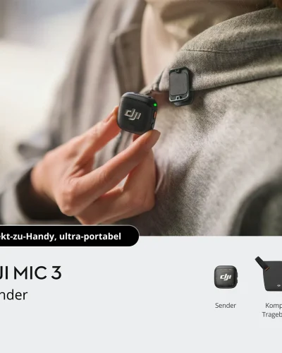 DJI Mic 3 – Sender