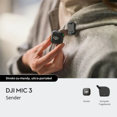 DJI Mic 3 – Sender