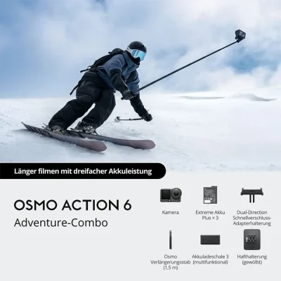DJI Osmo Action 6 Adventure Combo