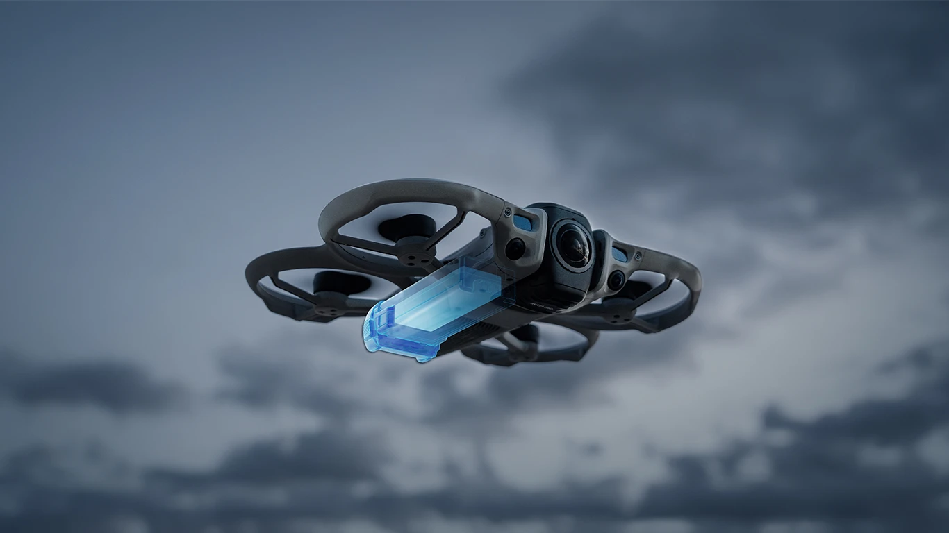 DJI Avata 360 - 23 Minuten Flugzeit mit einen Akku