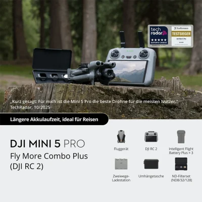 DJI Mini 5 Pro Fly More Combo Plus (DJI RC 2)