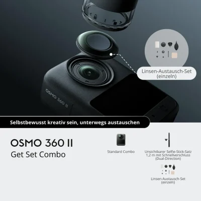 DJI Osmo 360 II Get Set Combo